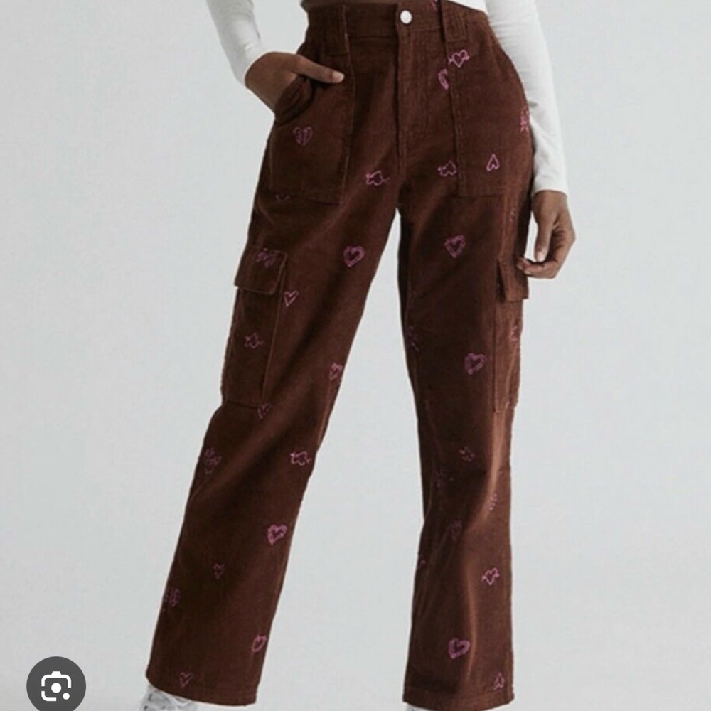 Pacsun Heartbreaker Corduroy Cargo Pants